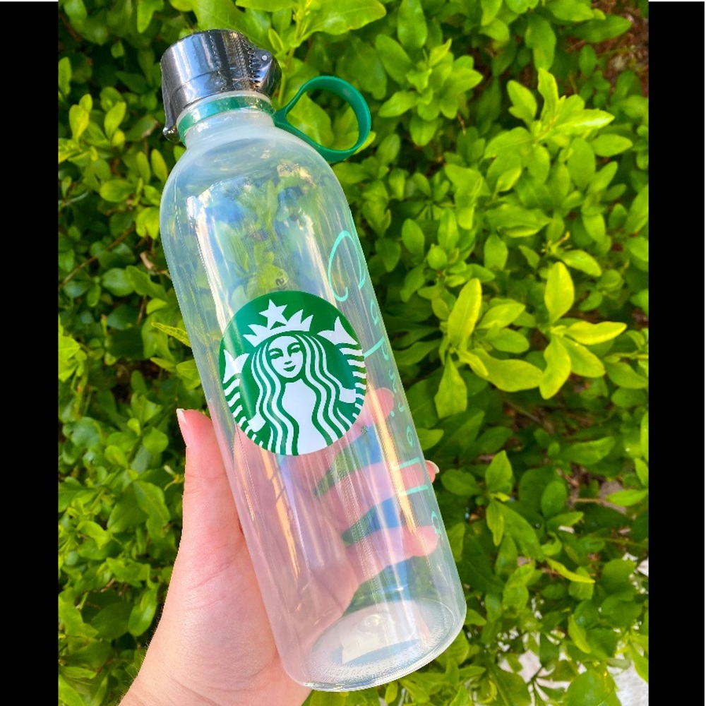 Starbucks siren reusable plastic water bottle🧜‍♀️💦